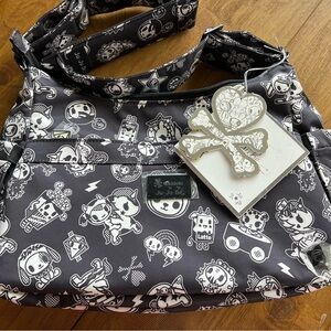 Ju-Ju-Be Tokidoki Black and White Shoulder Bag